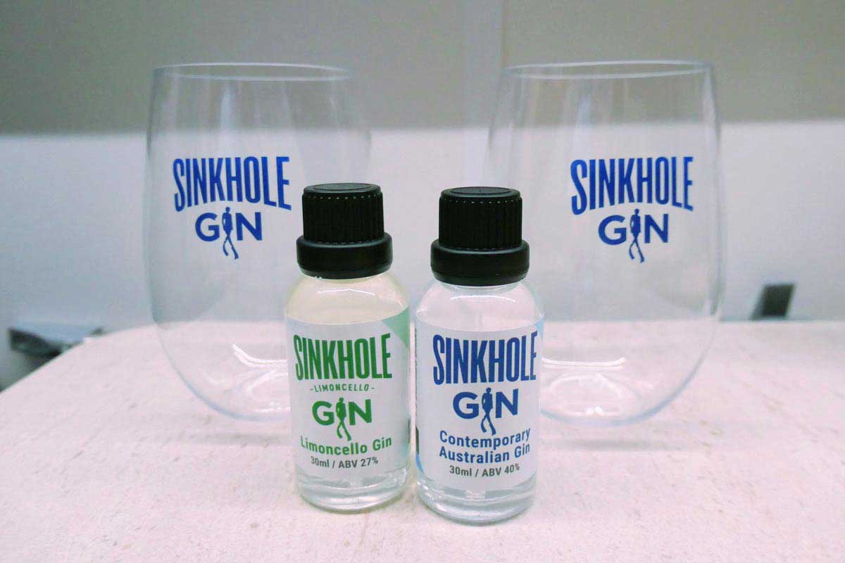 Sinkhole Gin from Kilsby Sinkhole in Mount Gambier