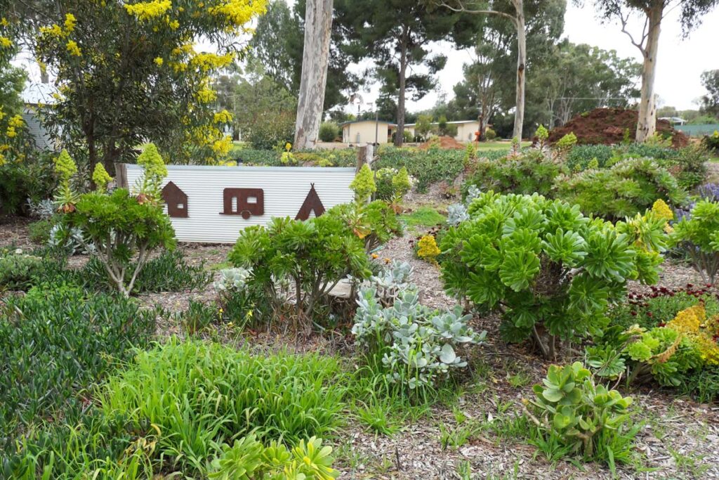 Gardens at Kapunda Tourist Park