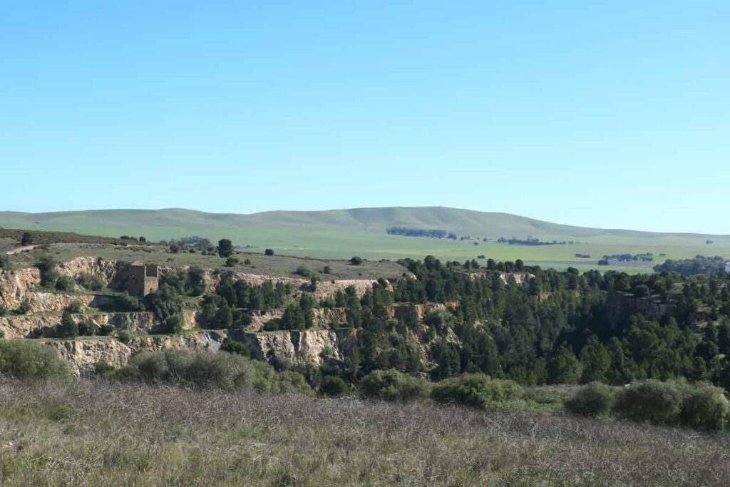 Monster Mine Site. Located in Burra, Clare Valley, South Australia.