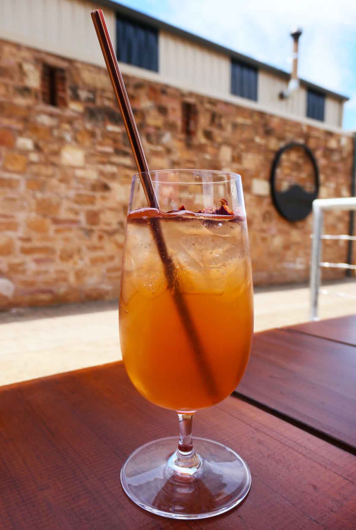 Cocktail at Flinders Gin in Quorn