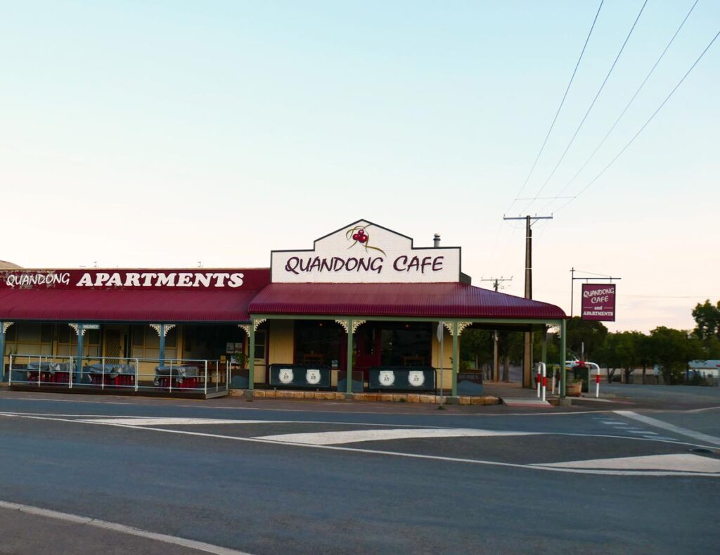 Quandong Cafe in Quorn