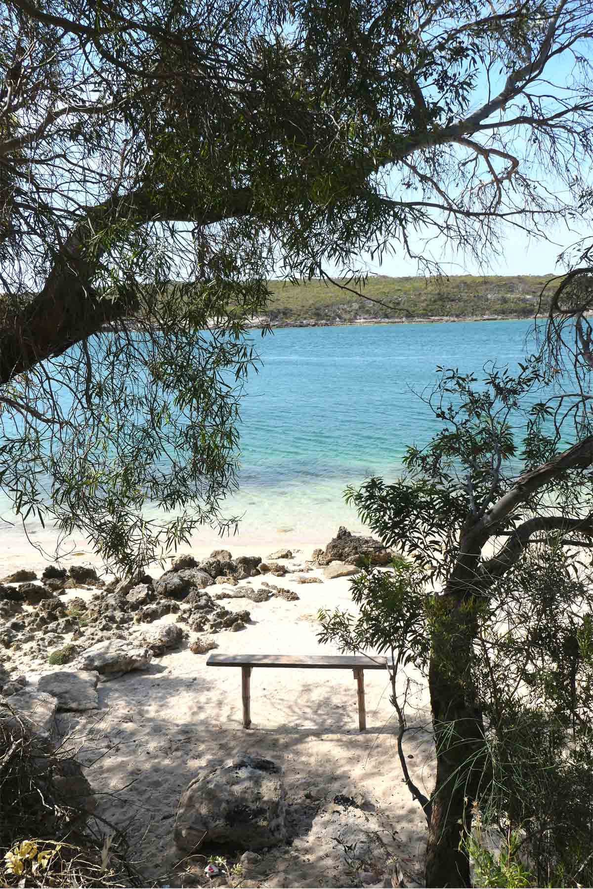 Secluded beach. Located in Coffin Bay, Eyre Peninsula, South Australia.
