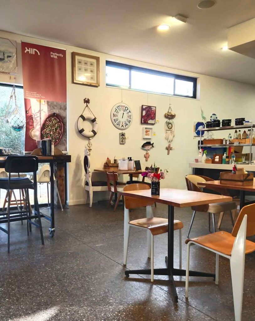 Inside The Fresh Fish Place. Located in Port Lincoln, Eyre Peninsula, South Australia.