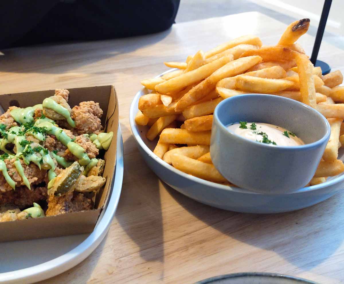 Share plates at Jump Ship Brewing. Located in Port Lincoln, Eyre Peninsula, South Australia.