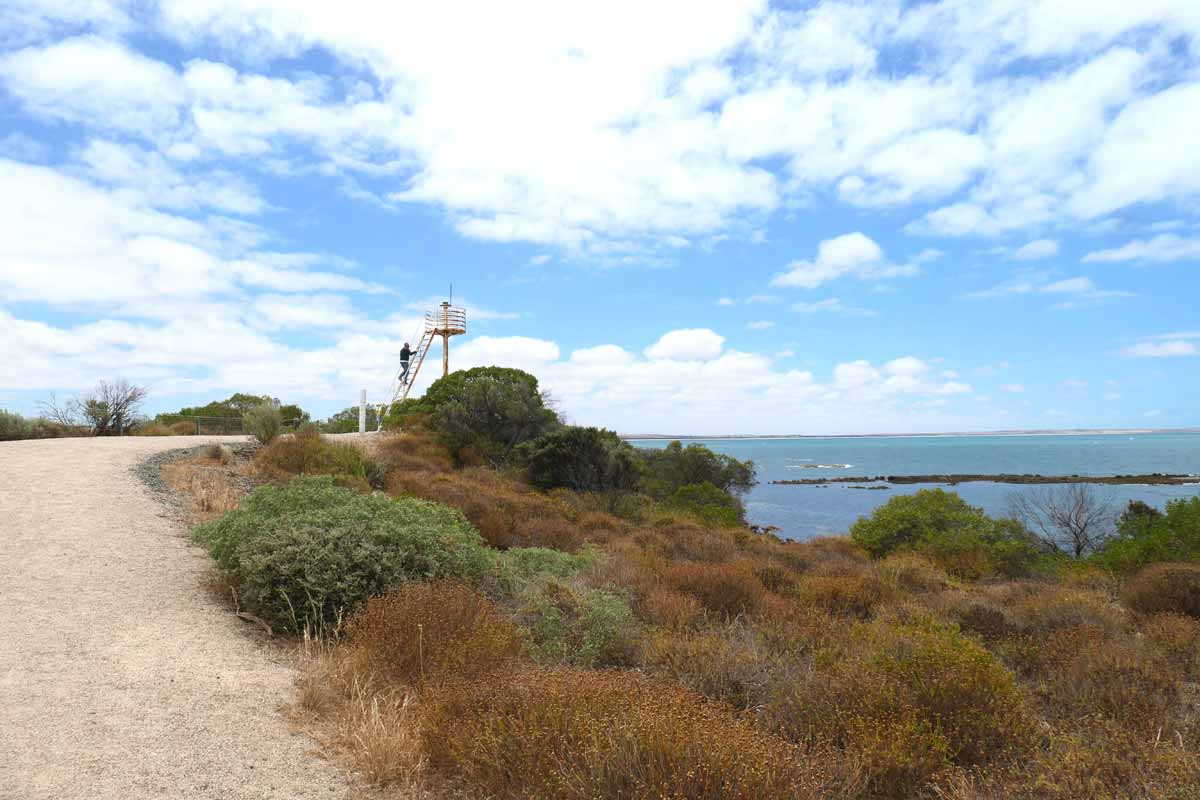 Island Lookout Tower. Located in Tumby Bay, Eyre Peninsula, South Australia.