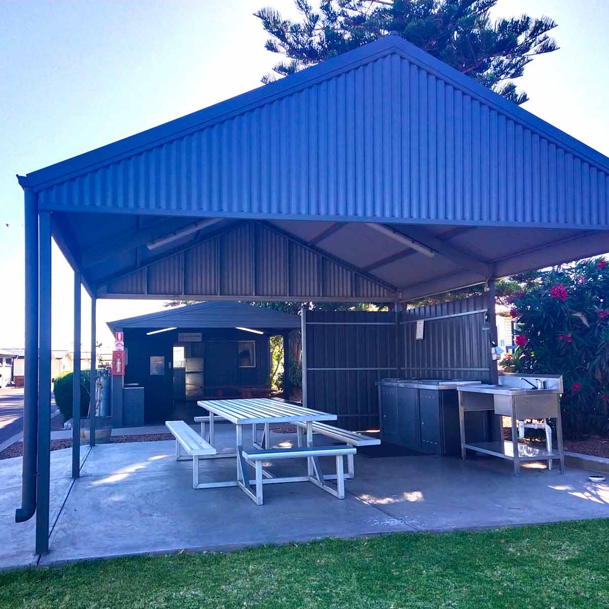 Camp Kitchen at Whyalla Foreshore Discovery Park, Eyre Peninsula, South Australia