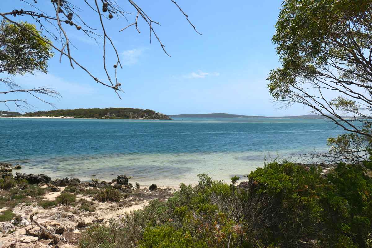 Bay View along the Oyster Walk. Located in Coffin Bay, Eyre Peninsula, South Australia.