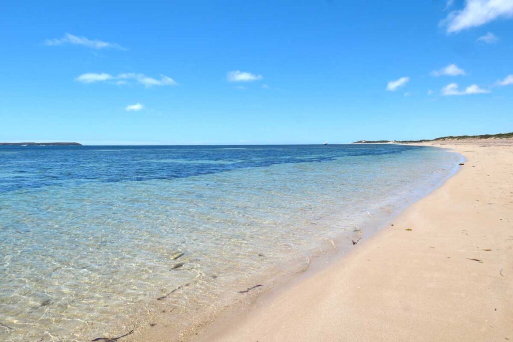 Beach at Anxious Bay. Located in Elliston, Eyre Peninsula, South Australia.