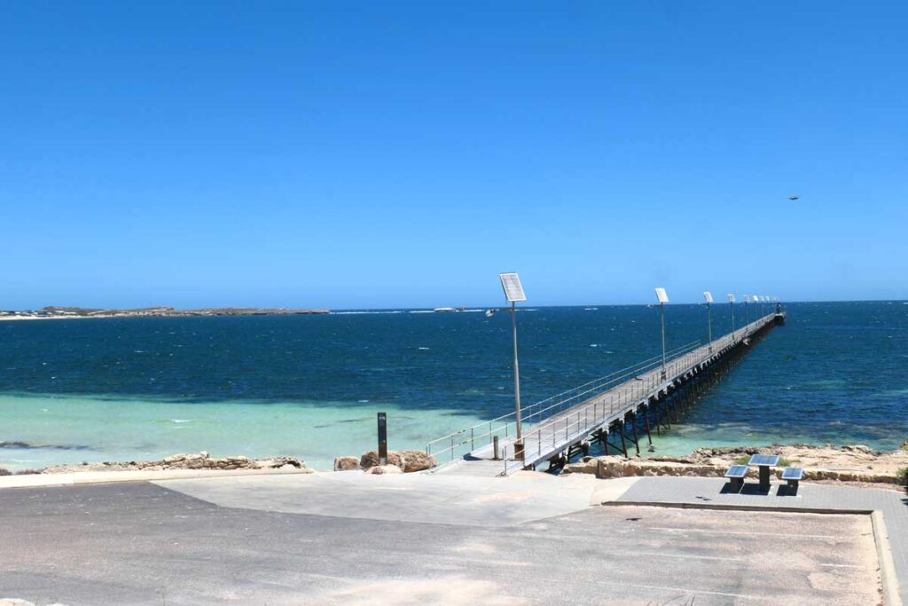 Heritage-listed jetty. Located in Elliston, Eyre Peninsula, South Australia.