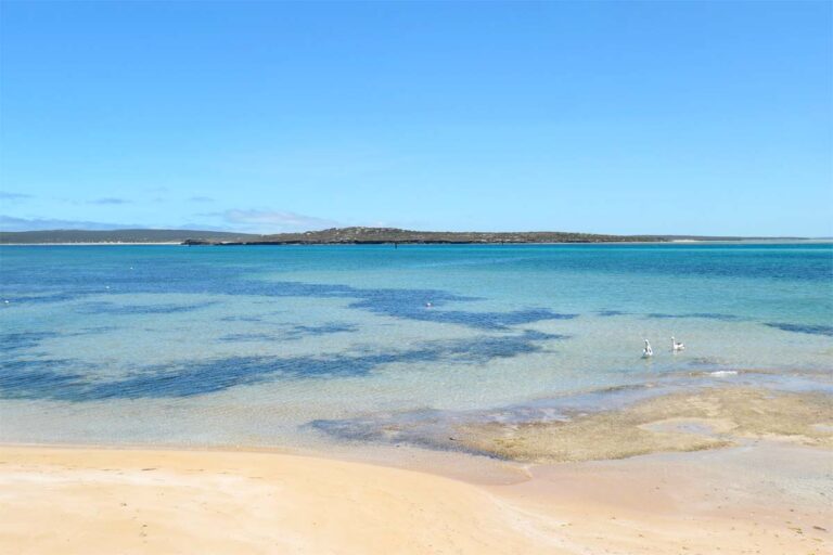 Venus Bay Beach. Located in Venus Bay, Eyre Peninsula, South Australia.